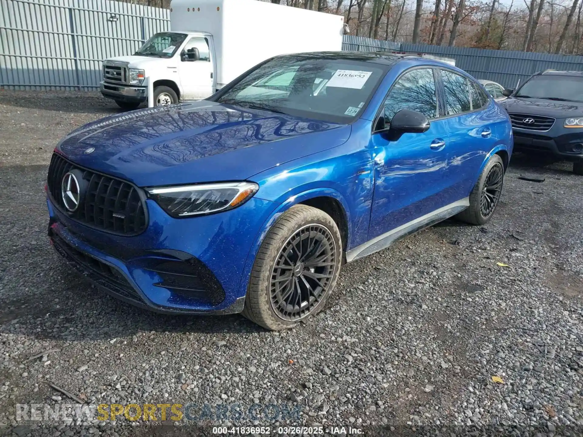 2 Фотография поврежденного автомобиля W1NKJ8HB1SF239298 MERCEDES-BENZ AMG GLC 43 COUPE 2025