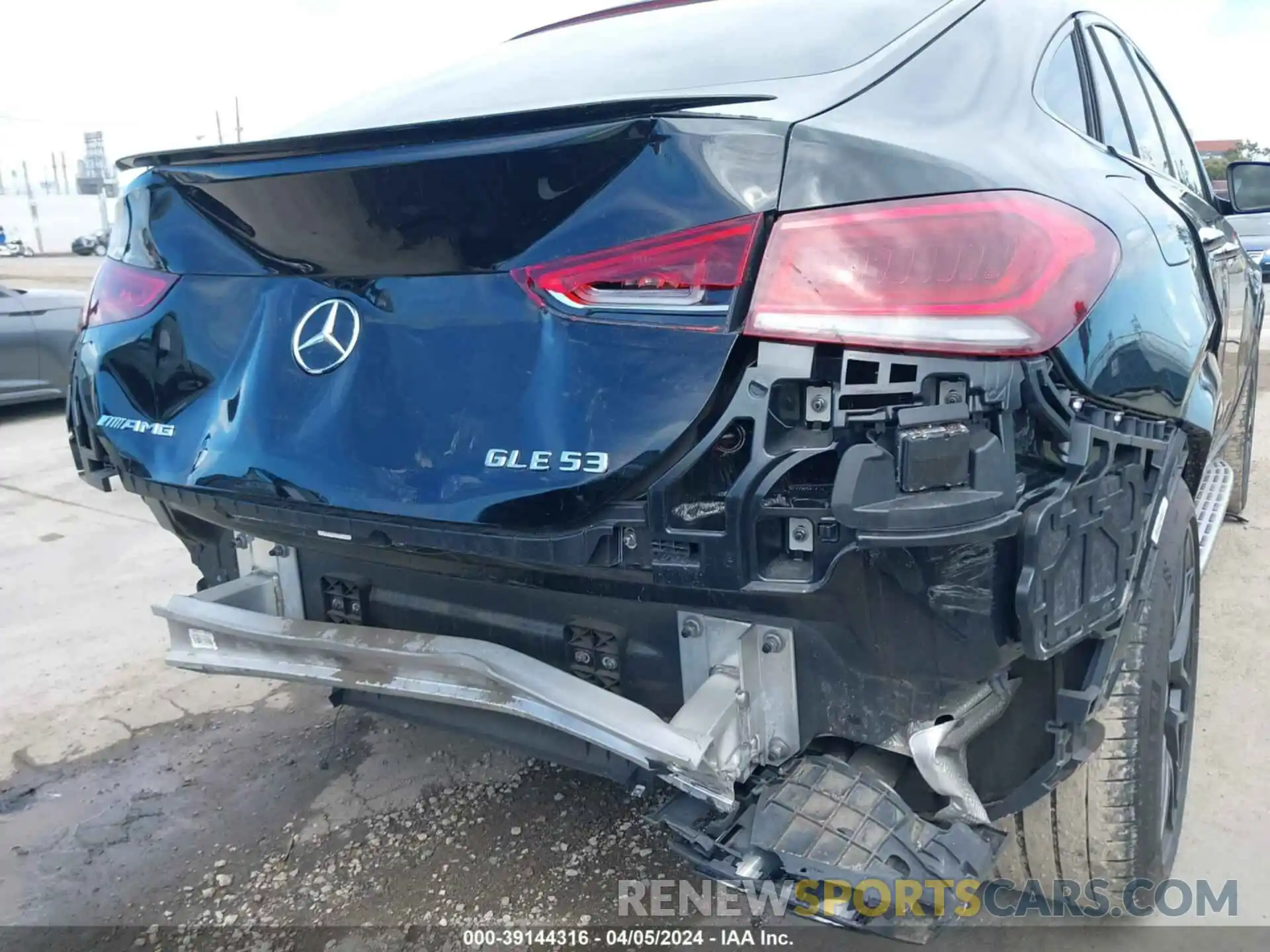6 Photograph of a damaged car 4JGFD6BBXMA355592 MERCEDES-BENZ AMG GLE 53 COUPE 2021