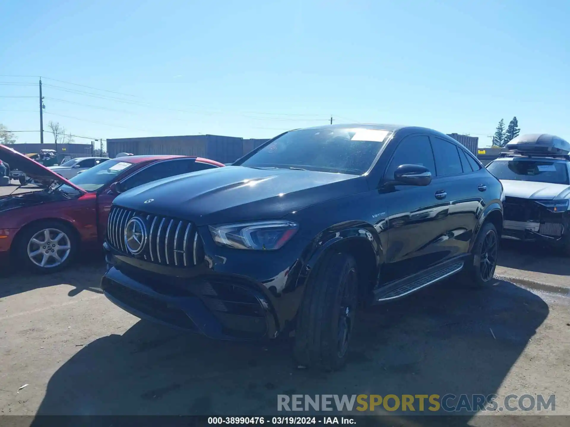 2 Photograph of a damaged car 4JGFD8KB3MA391605 MERCEDES-BENZ AMG GLE 63 COUPE 2021
