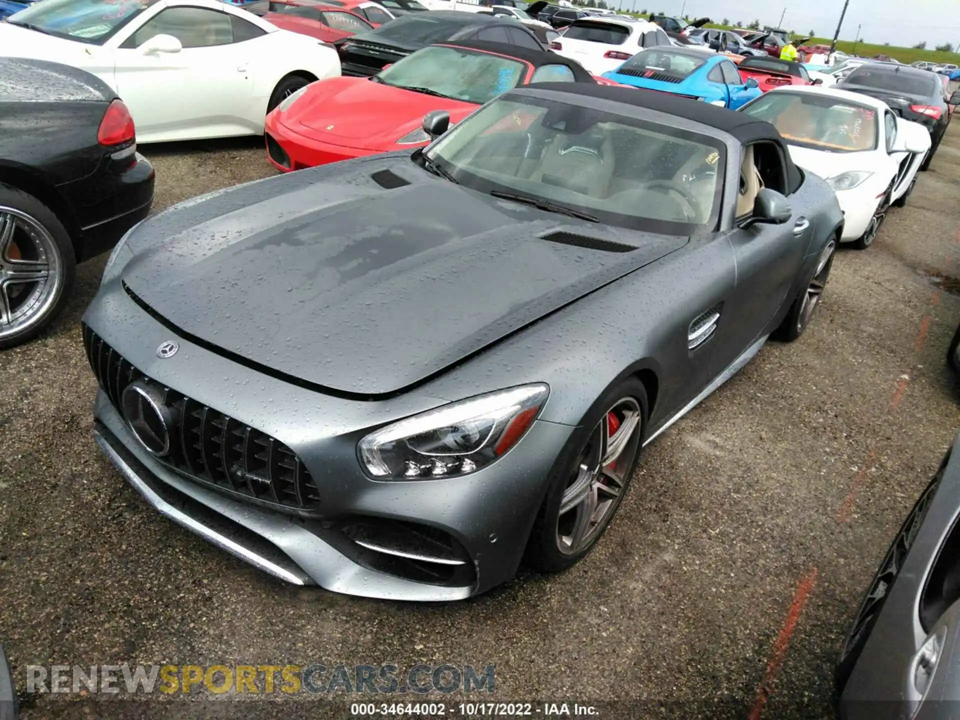 2 Photograph of a damaged car WDDYK8AA0JA016672 MERCEDES-BENZ AMG GT 2018