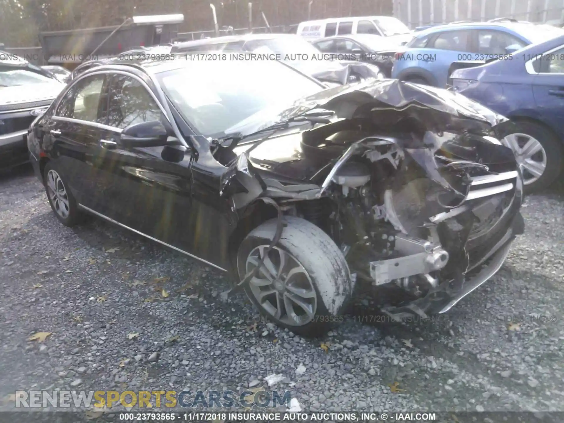 1 Photograph of a damaged car 55SWF4KB9GU135647 MERCEDES-BENZ C 2016