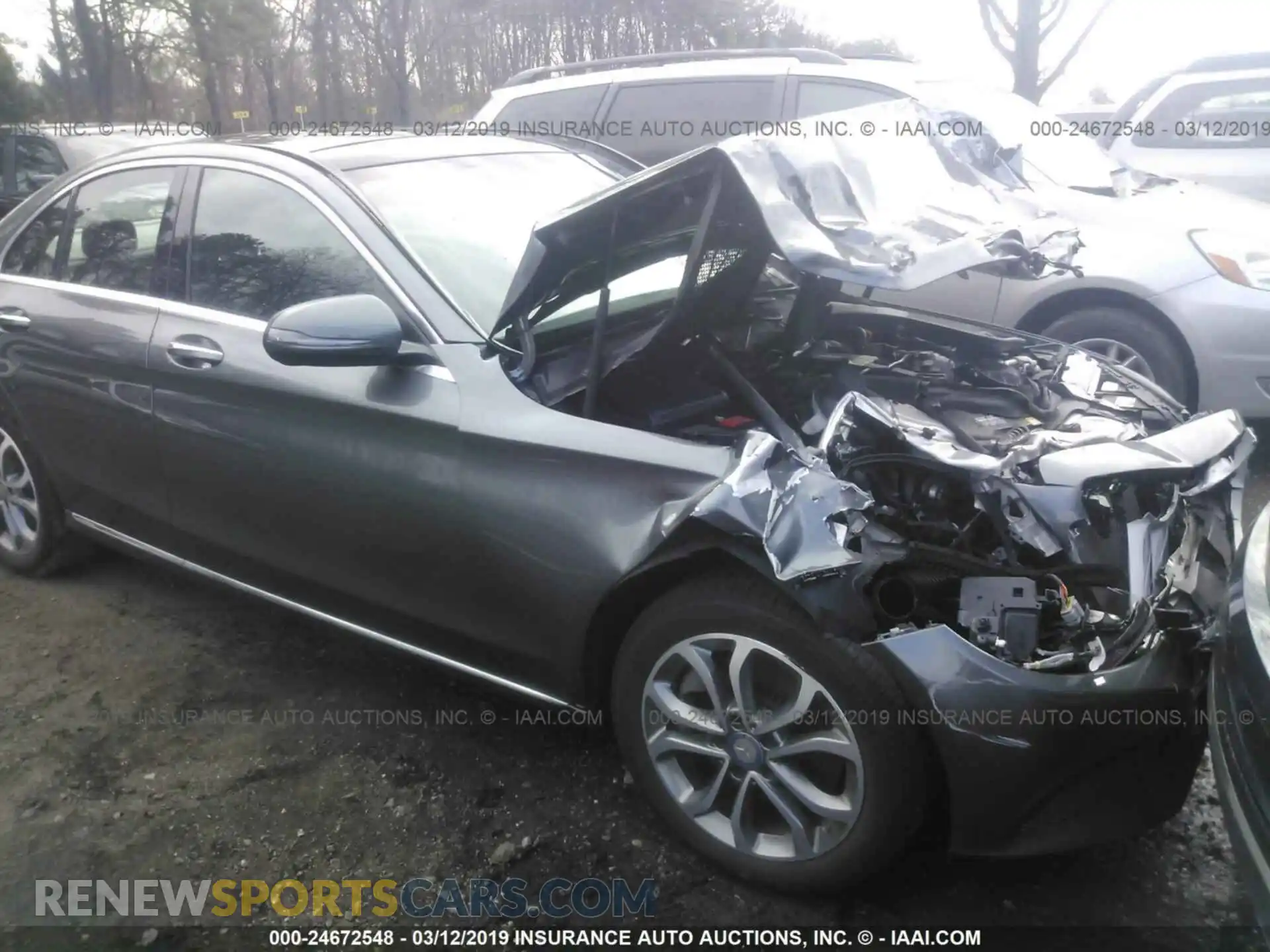 1 Photograph of a damaged car 55SWF4KB1HU182690 MERCEDES-BENZ C 2017