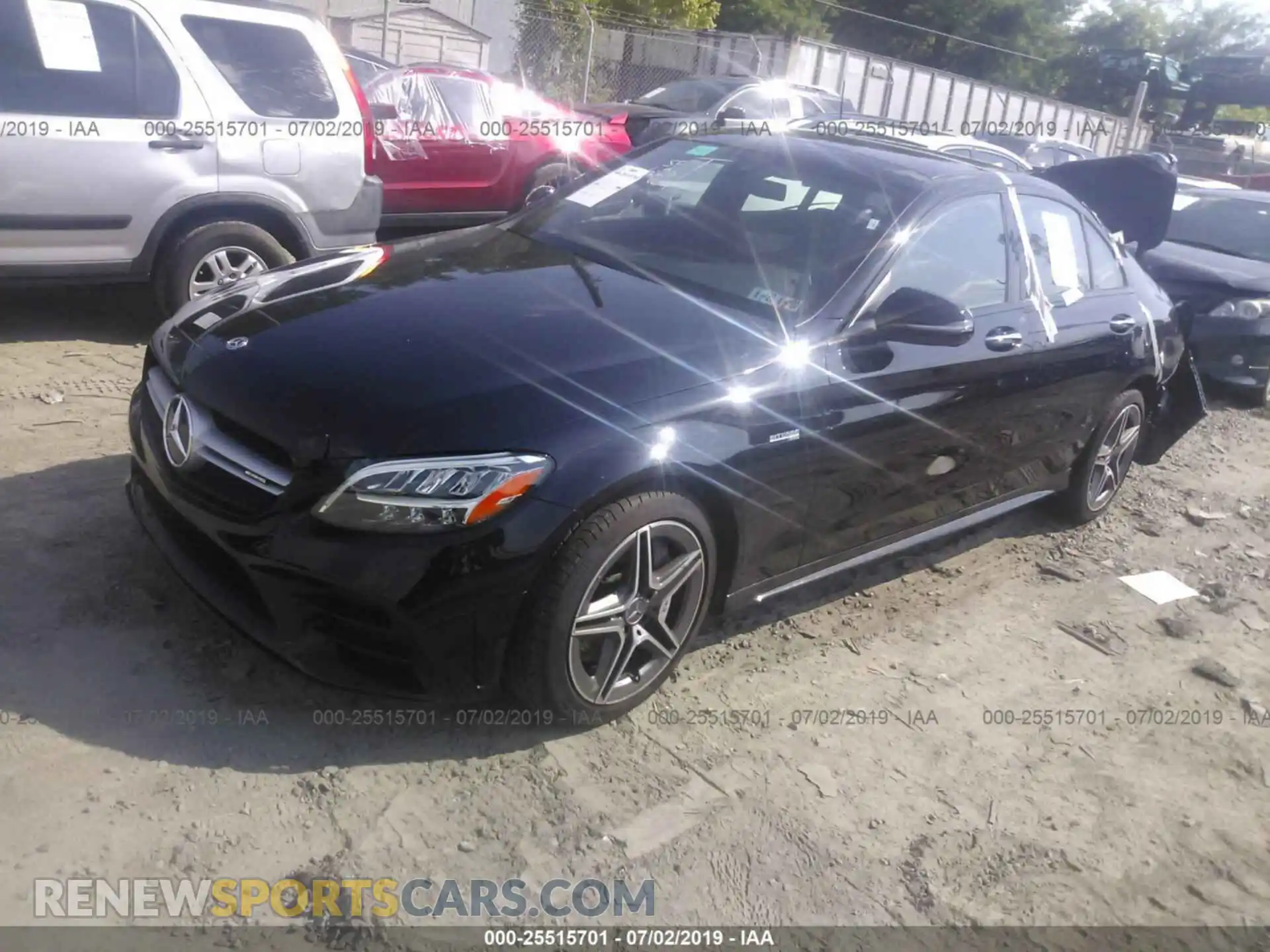 2 Photograph of a damaged car 55SWF6EB5KU289899 MERCEDES-BENZ C 2019