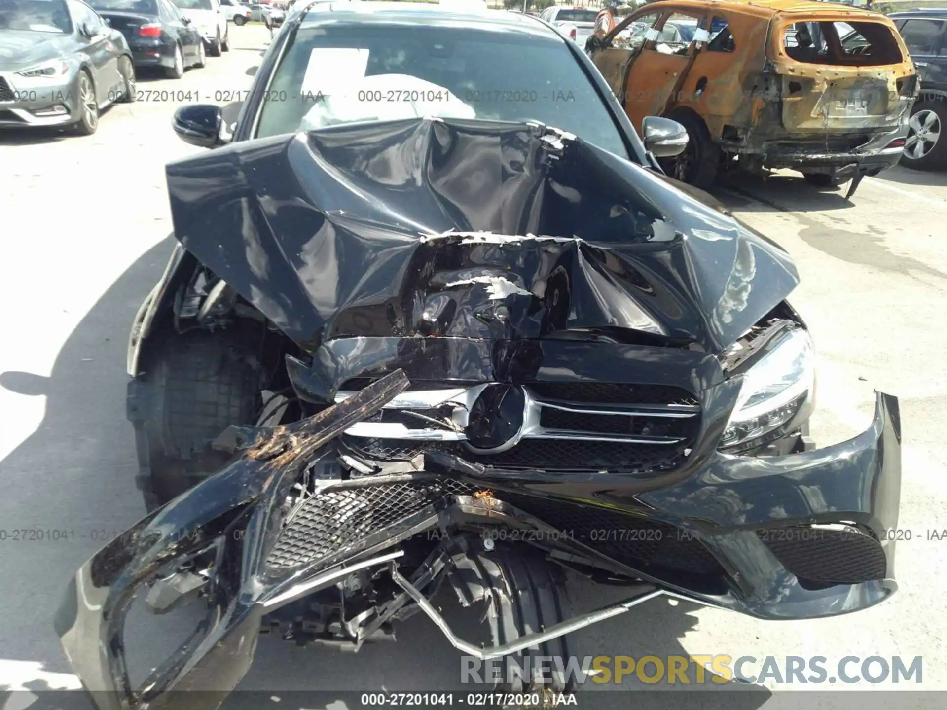 6 Photograph of a damaged car 55SWF8DB2KU286259 MERCEDES-BENZ C 2019