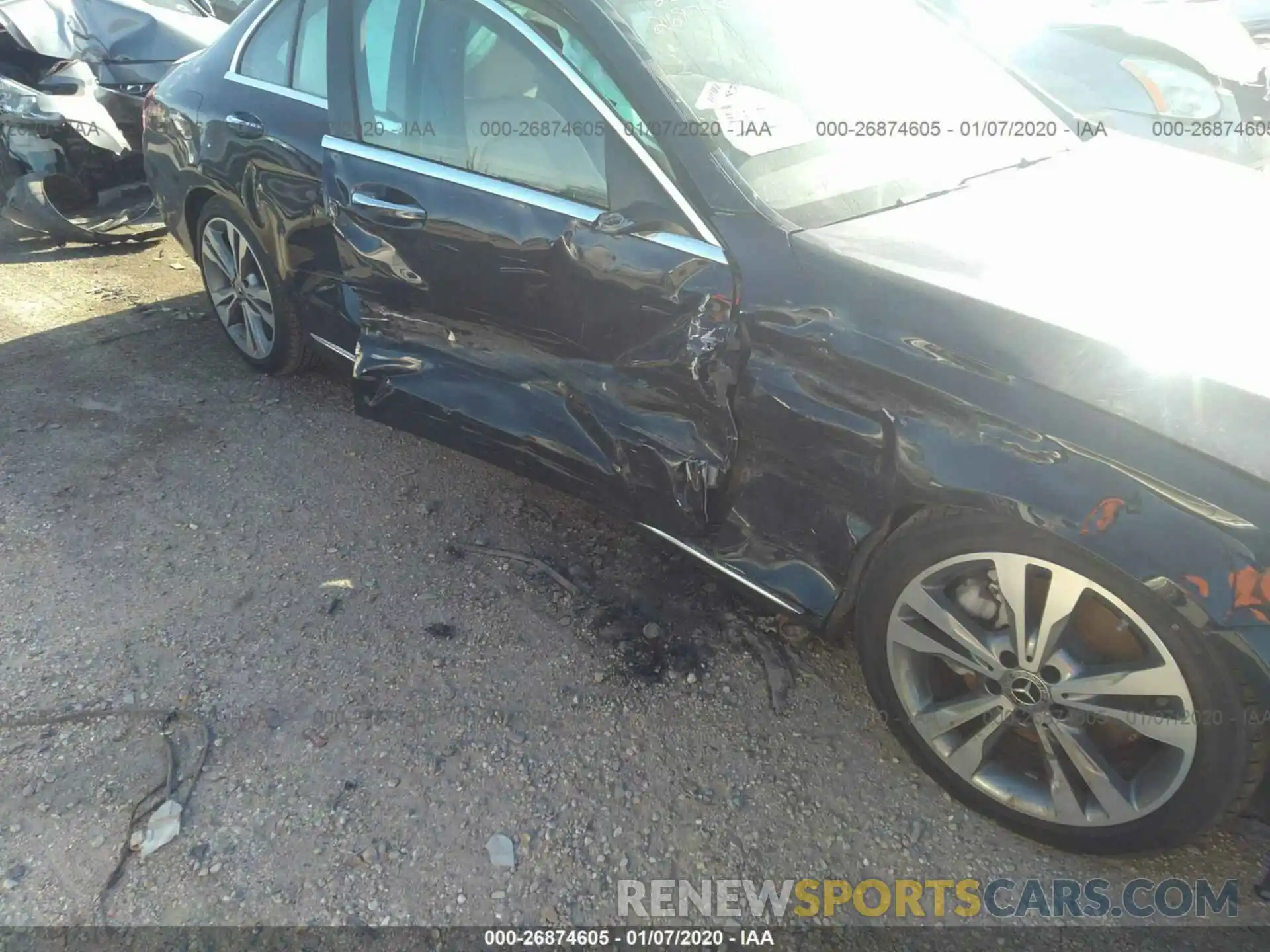 6 Photograph of a damaged car 55SWF8DB3KU316613 MERCEDES-BENZ C 2019
