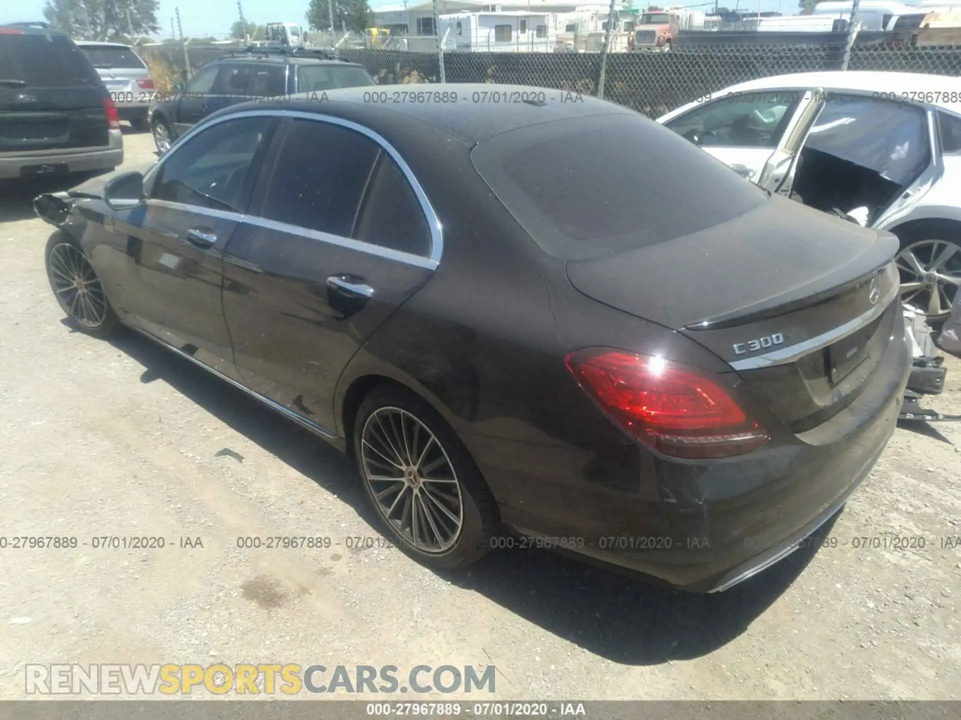 3 Photograph of a damaged car 55SWF8DB5KU296901 MERCEDES-BENZ C 2019