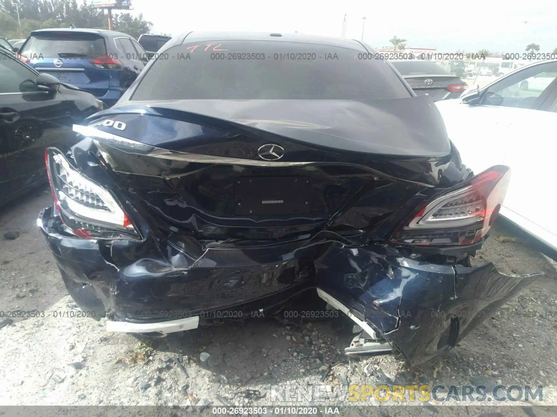 6 Photograph of a damaged car 55SWF8DB7KU288878 MERCEDES-BENZ C 2019