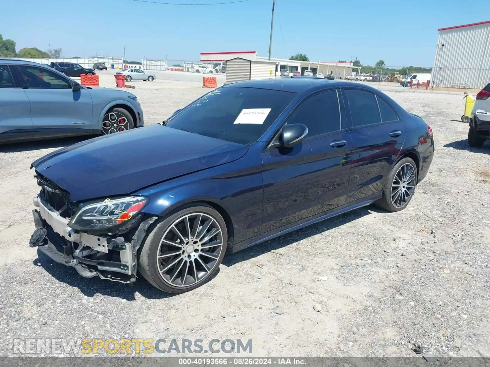 2 Photograph of a damaged car 55SWF8DB8KU291336 MERCEDES-BENZ C 2019