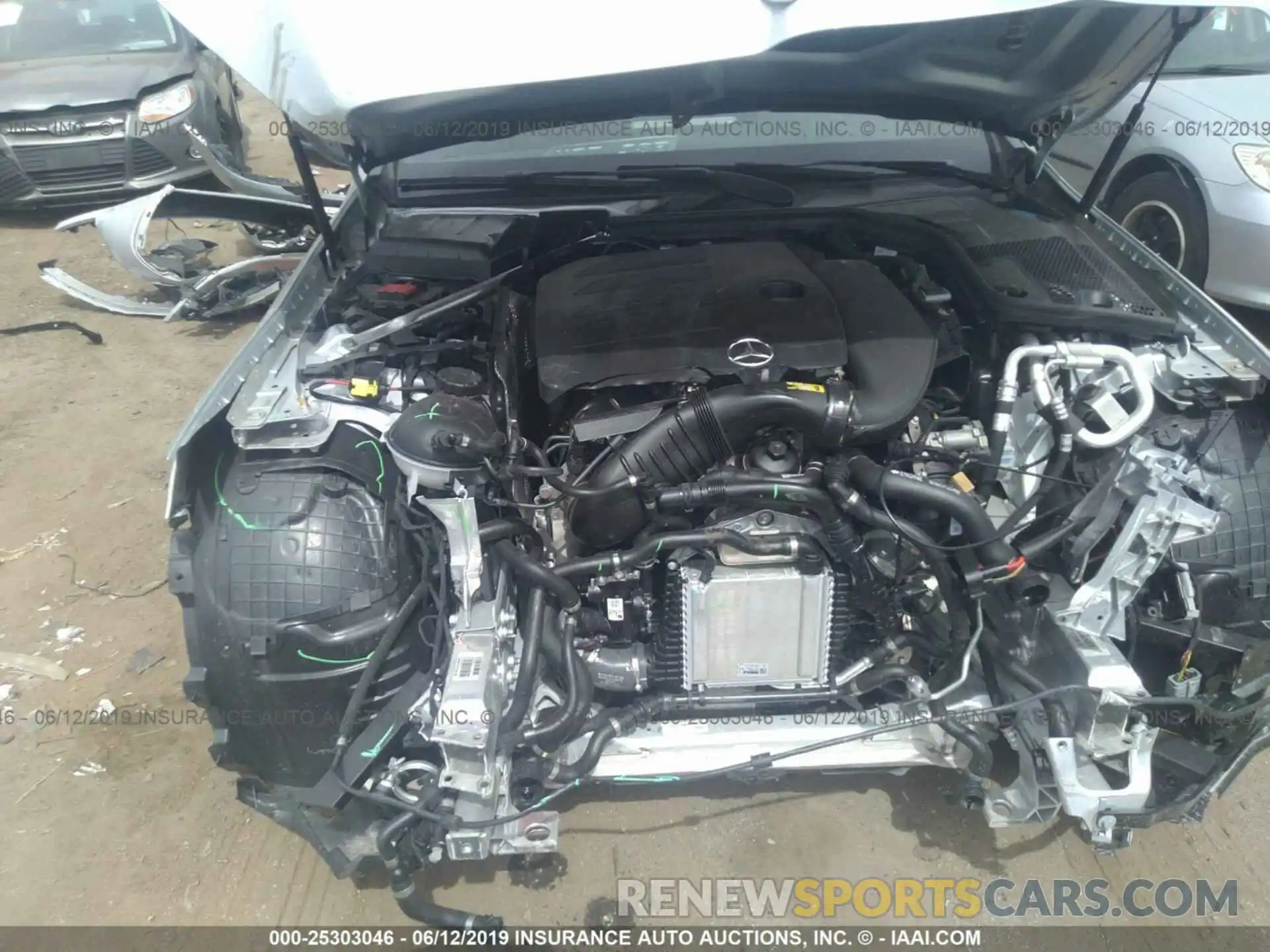 6 Photograph of a damaged car 55SWF8EB0KU292964 MERCEDES-BENZ C 2019