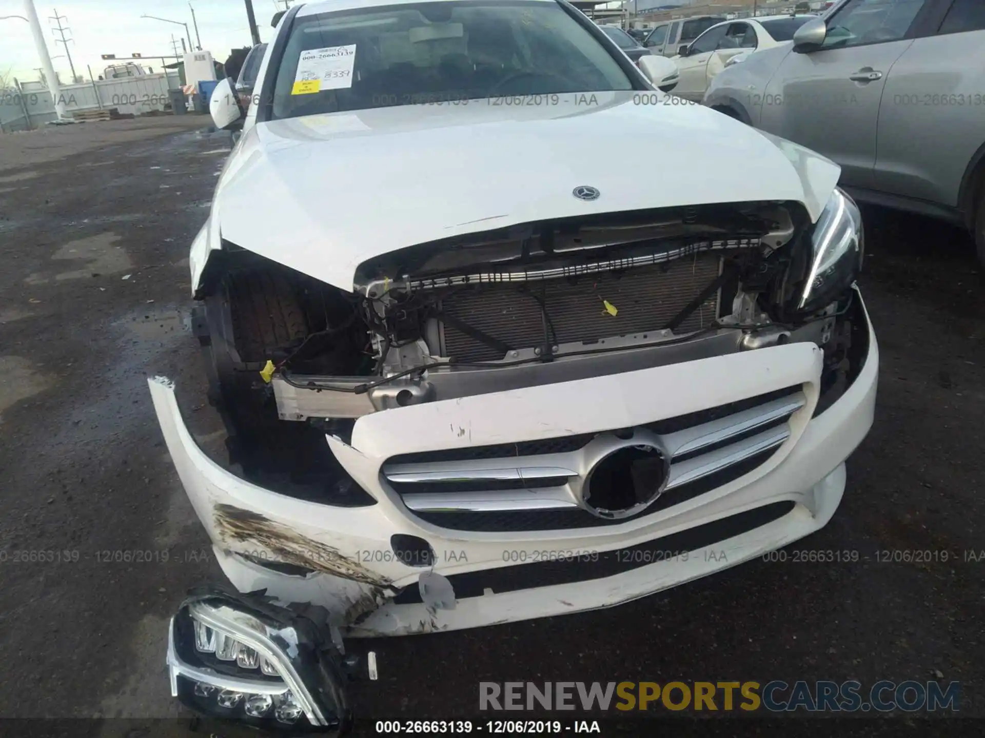 6 Photograph of a damaged car 55SWF8EB2KU292755 MERCEDES-BENZ C 2019