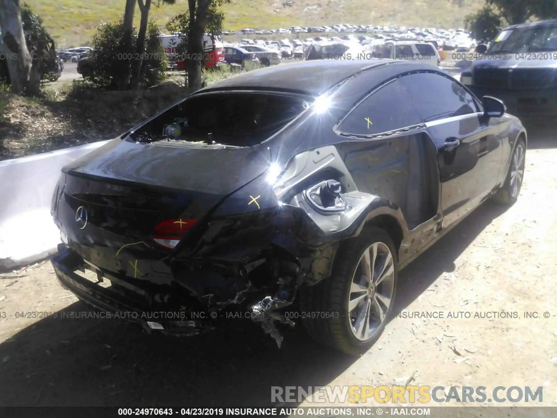 6 Photograph of a damaged car WDDWJ8DB2KF778324 MERCEDES-BENZ C 2019