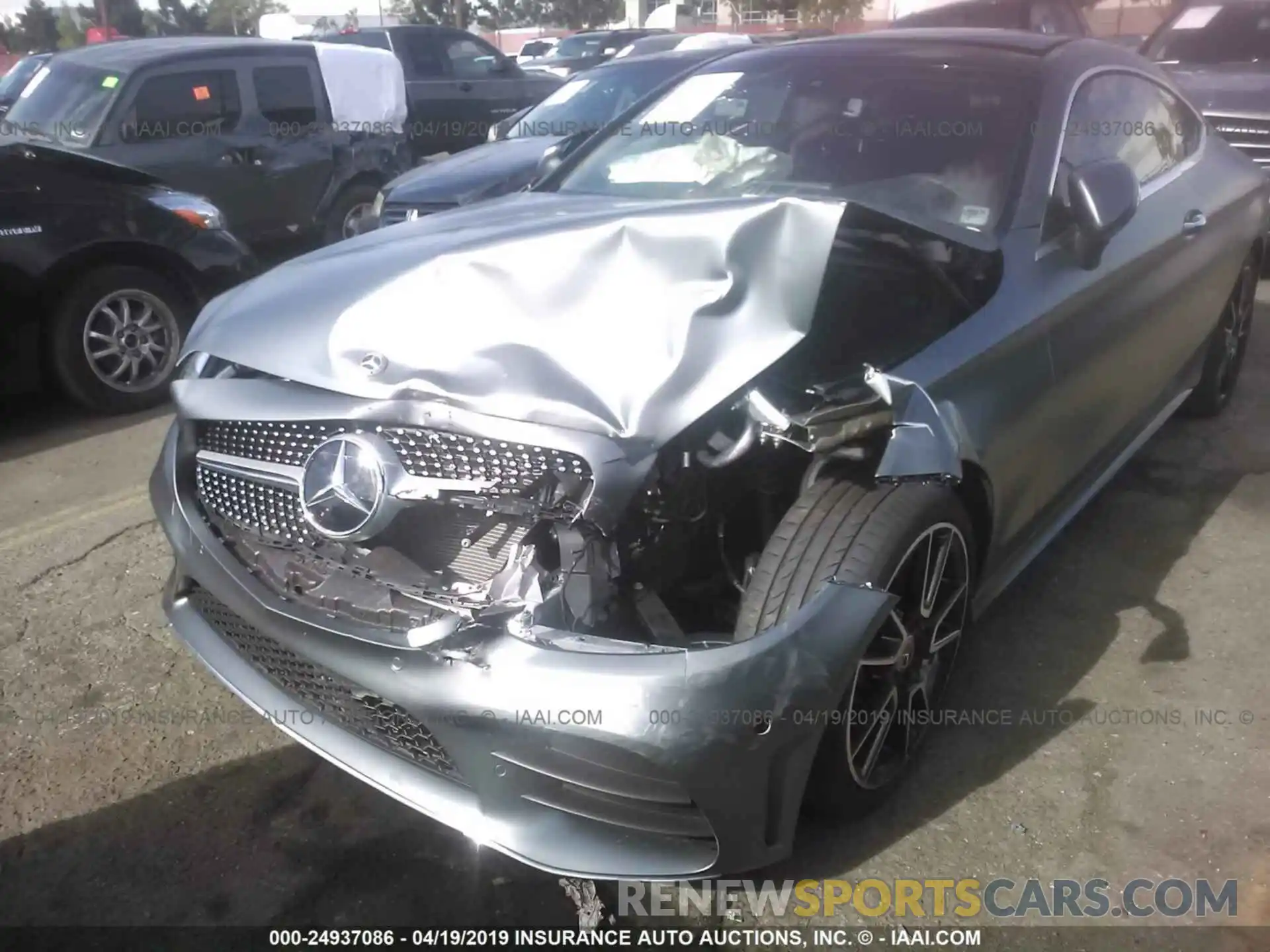 6 Photograph of a damaged car WDDWJ8DB5KF774218 MERCEDES-BENZ C 2019