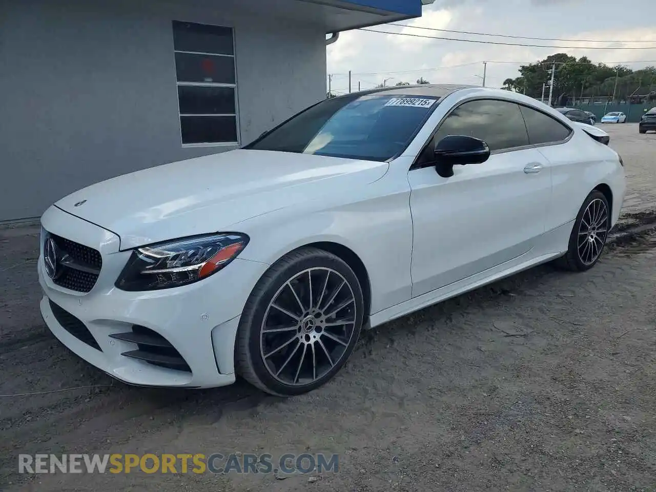 1 Photograph of a damaged car W1KWJ8DB5MG072879 MERCEDES-BENZ C 2021