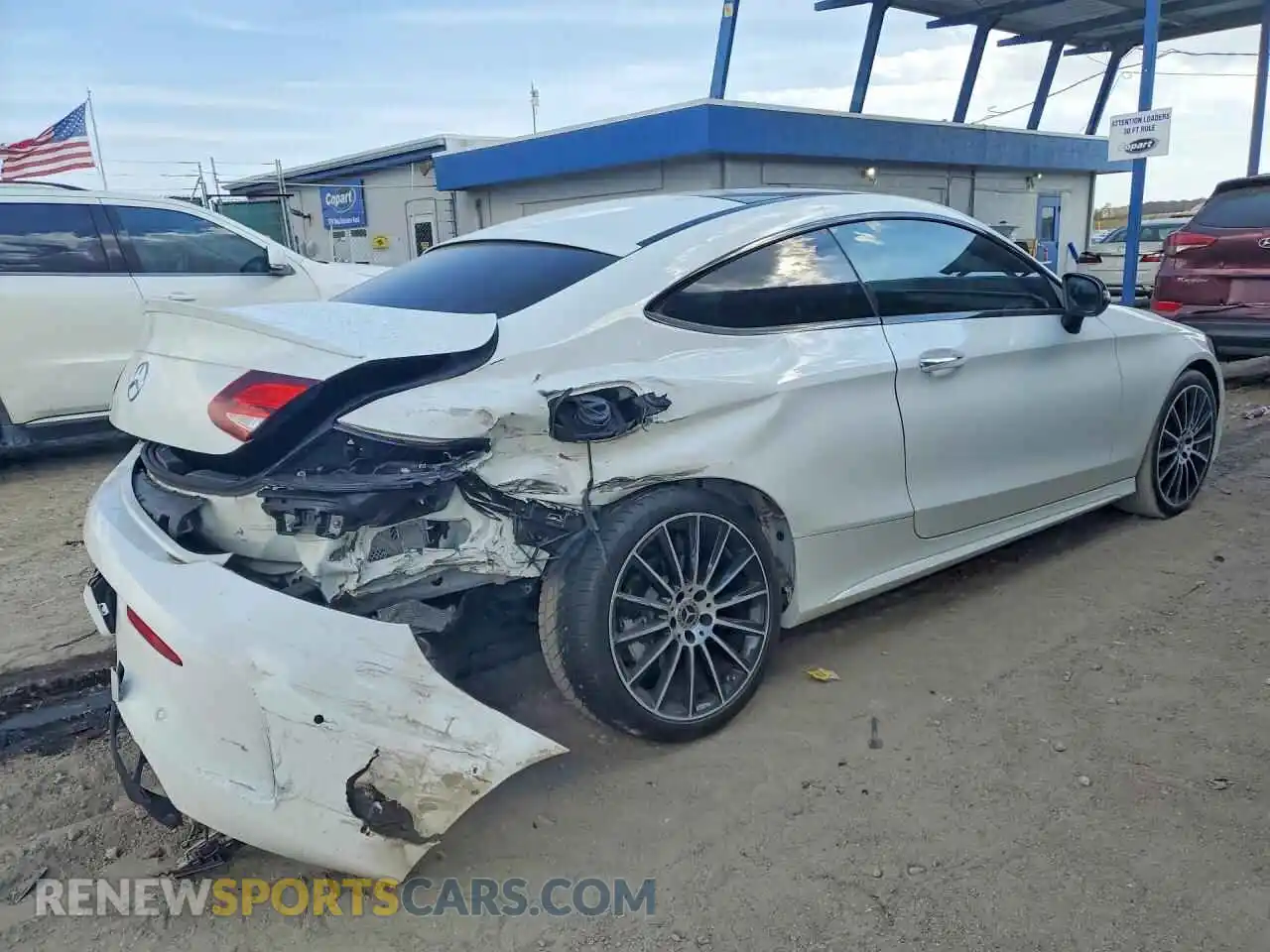 3 Photograph of a damaged car W1KWJ8DB5MG072879 MERCEDES-BENZ C 2021