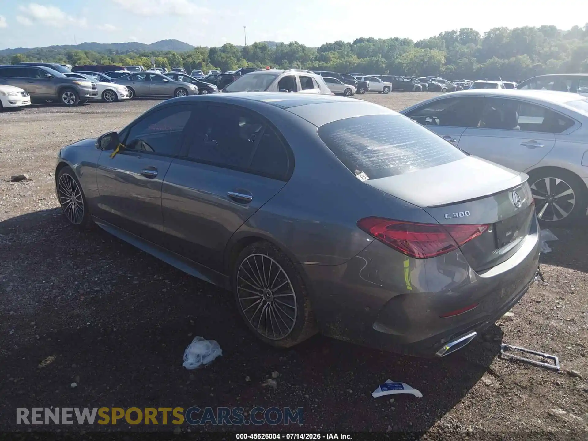 3 Photograph of a damaged car W1KAF4GB6PR070454 MERCEDES-BENZ C 2023