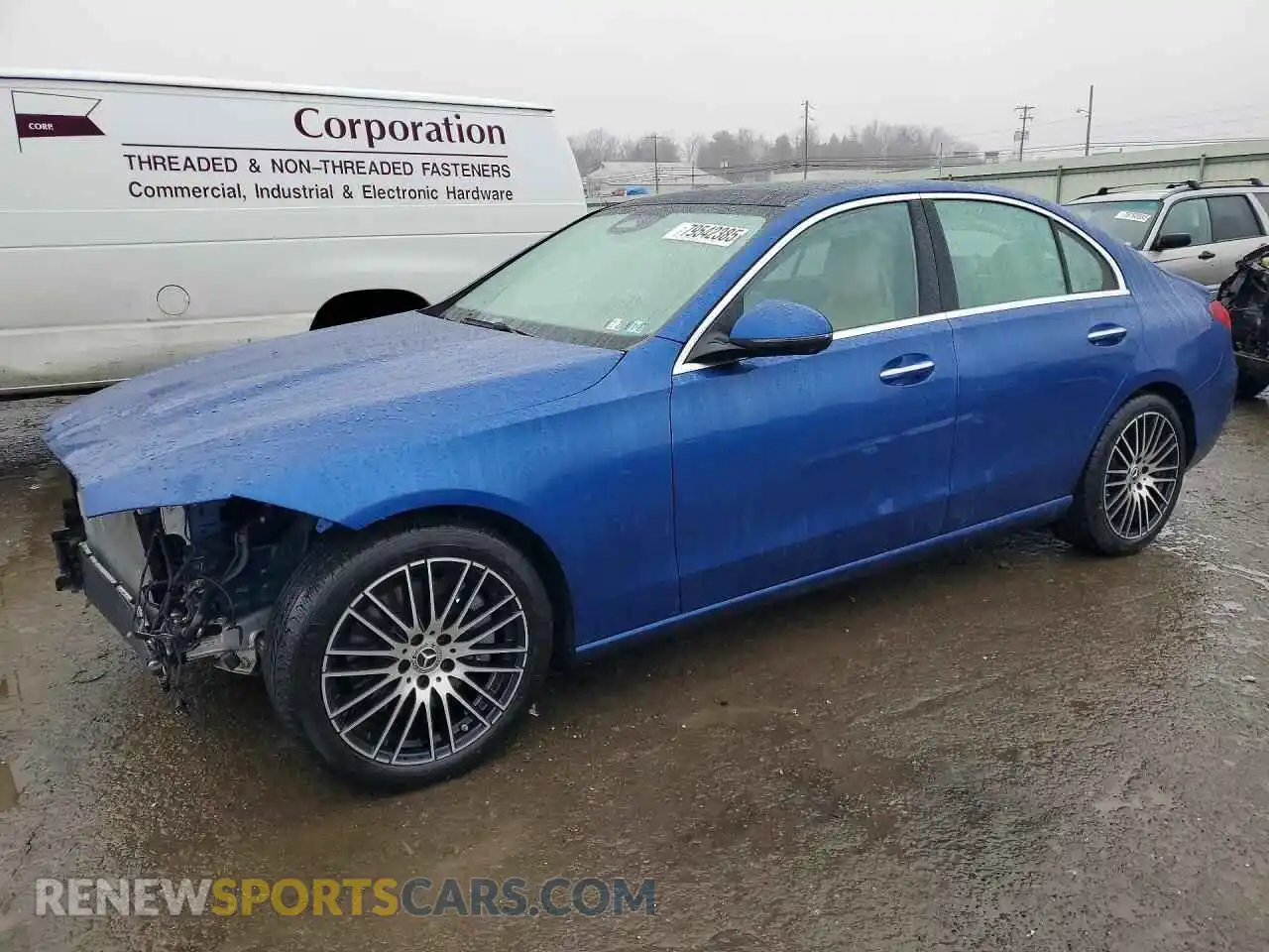 1 Photograph of a damaged car W1KAF4HBXPR137054 MERCEDES-BENZ C 2023