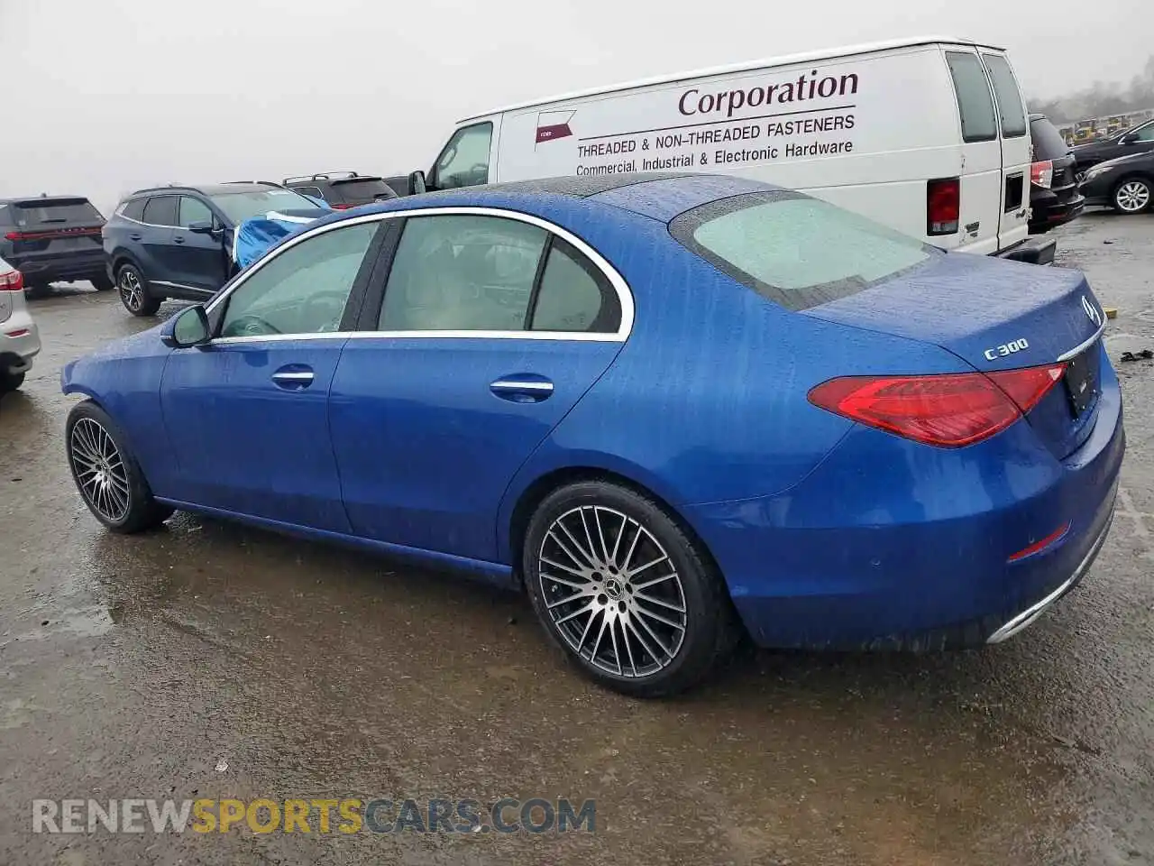 2 Photograph of a damaged car W1KAF4HBXPR137054 MERCEDES-BENZ C 2023