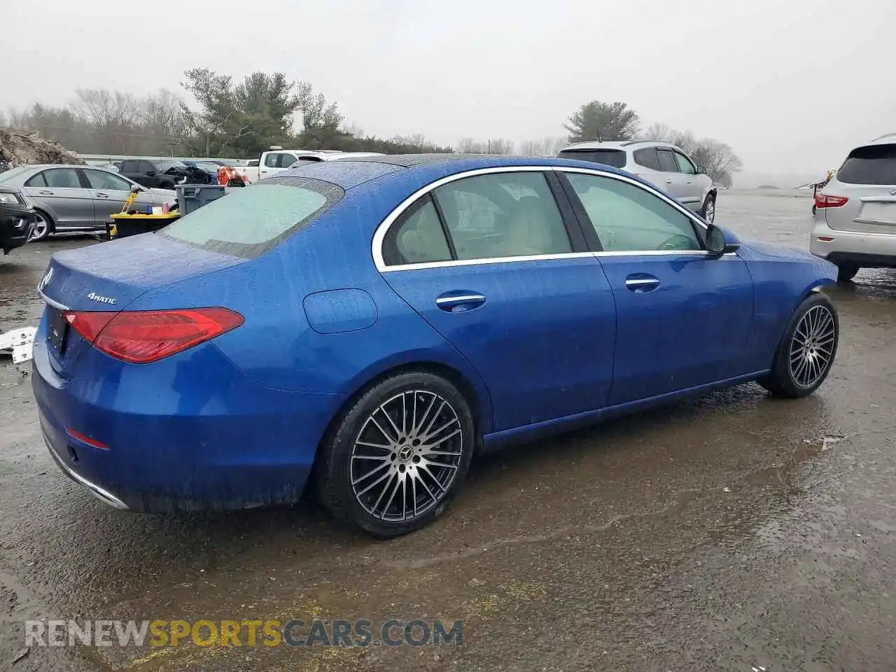 3 Photograph of a damaged car W1KAF4HBXPR137054 MERCEDES-BENZ C 2023