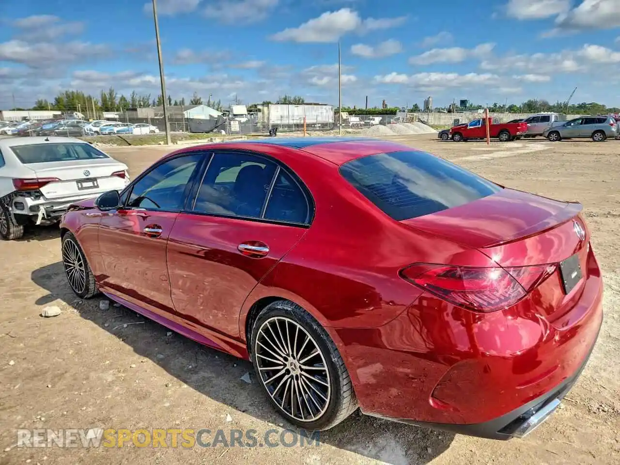 2 Photograph of a damaged car W1KAF4GB4RR203571 MERCEDES-BENZ C 2024