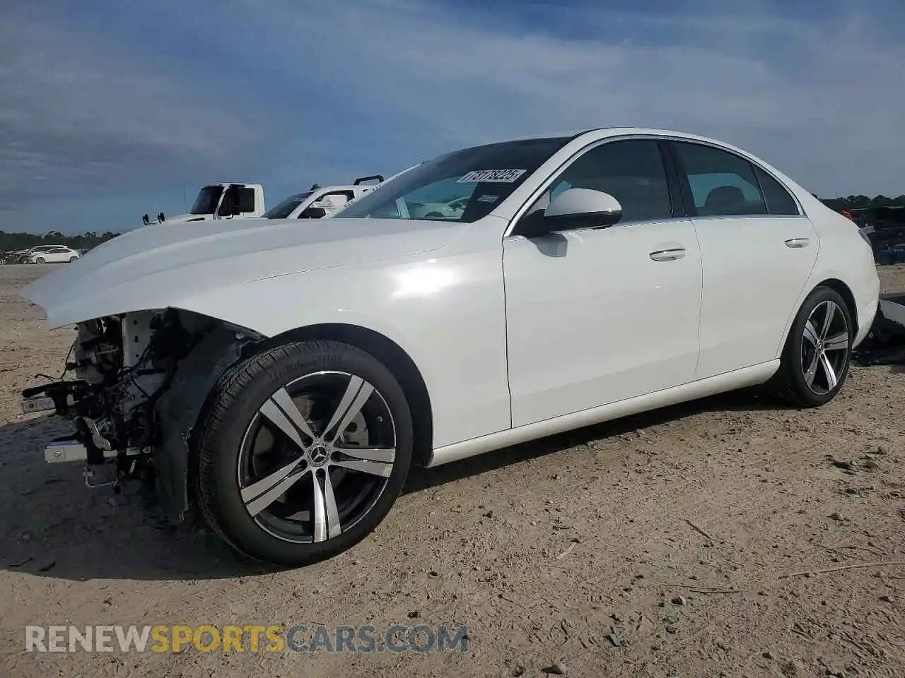 1 Photograph of a damaged car W1KAF4GB0SR264258 MERCEDES-BENZ C 2025