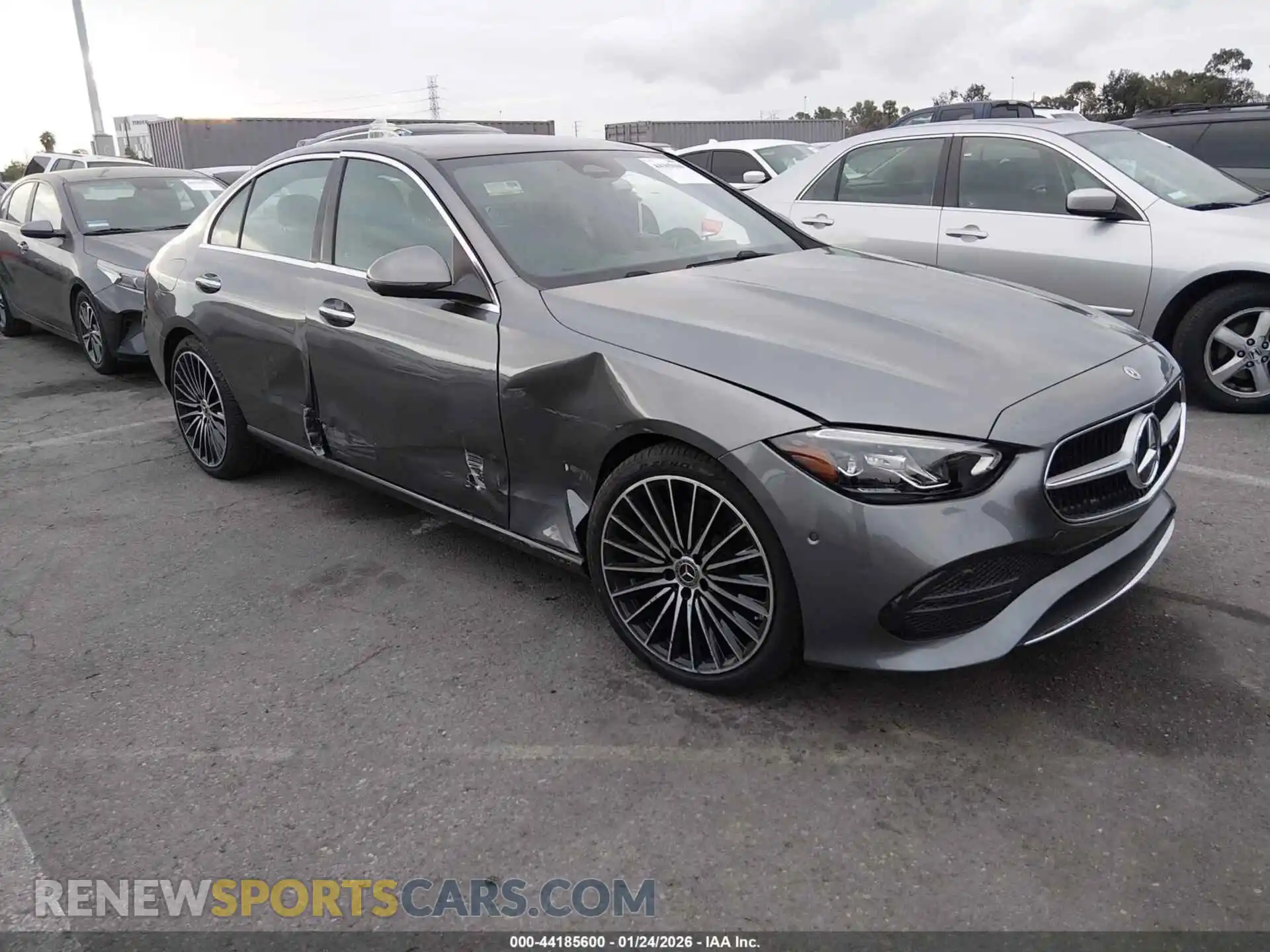 1 Photograph of a damaged car W1KAF4GB8SR255274 MERCEDES-BENZ C 2025