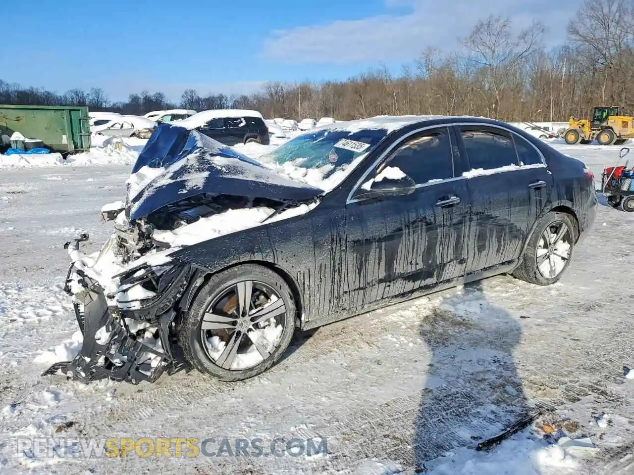 1 Photograph of a damaged car W1KAF4HB8SR247108 MERCEDES-BENZ C 2025