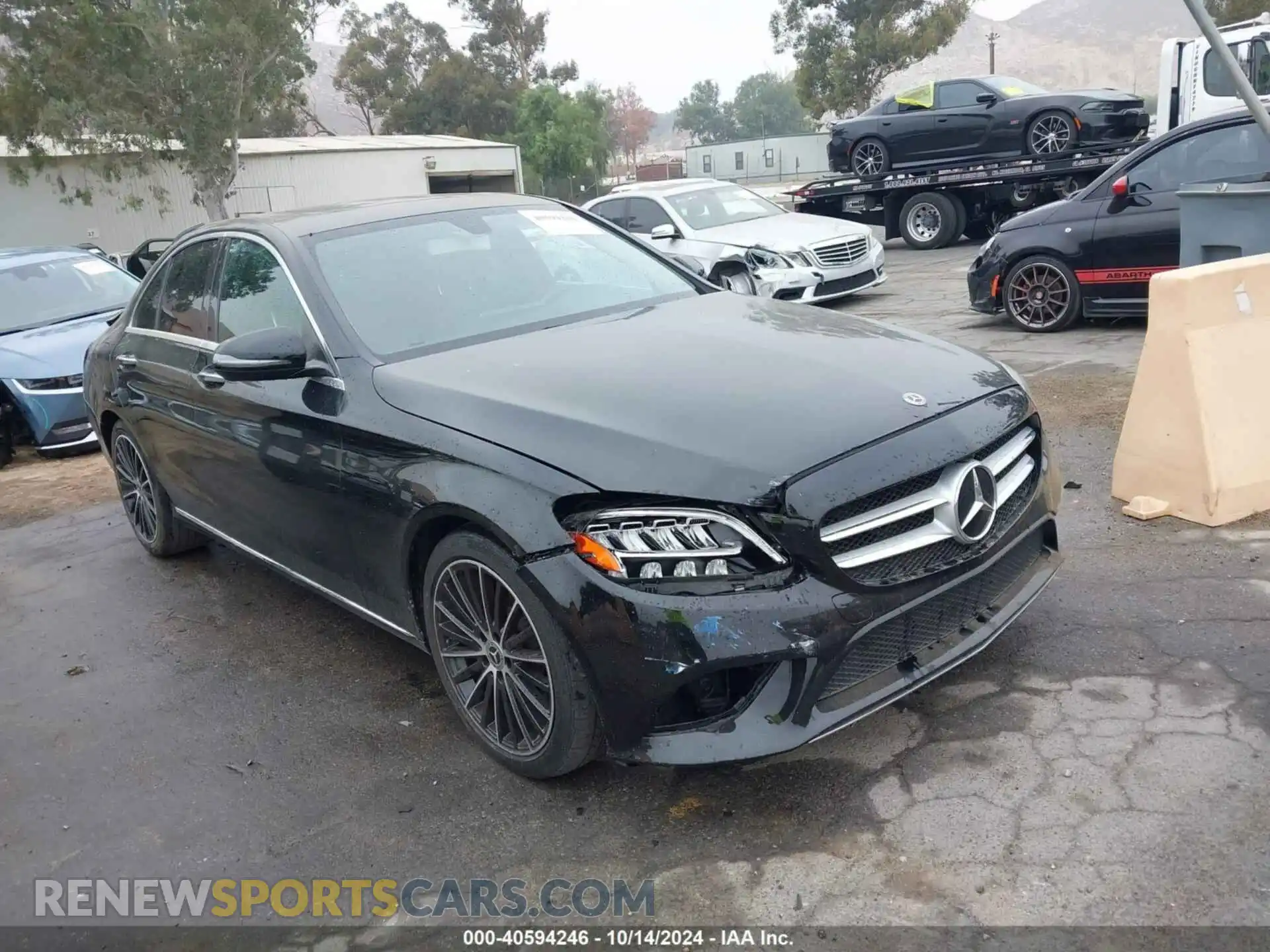 1 Фотография поврежденного автомобиля 55SWF8DB8KU296567 MERCEDES-BENZ C 300 2019