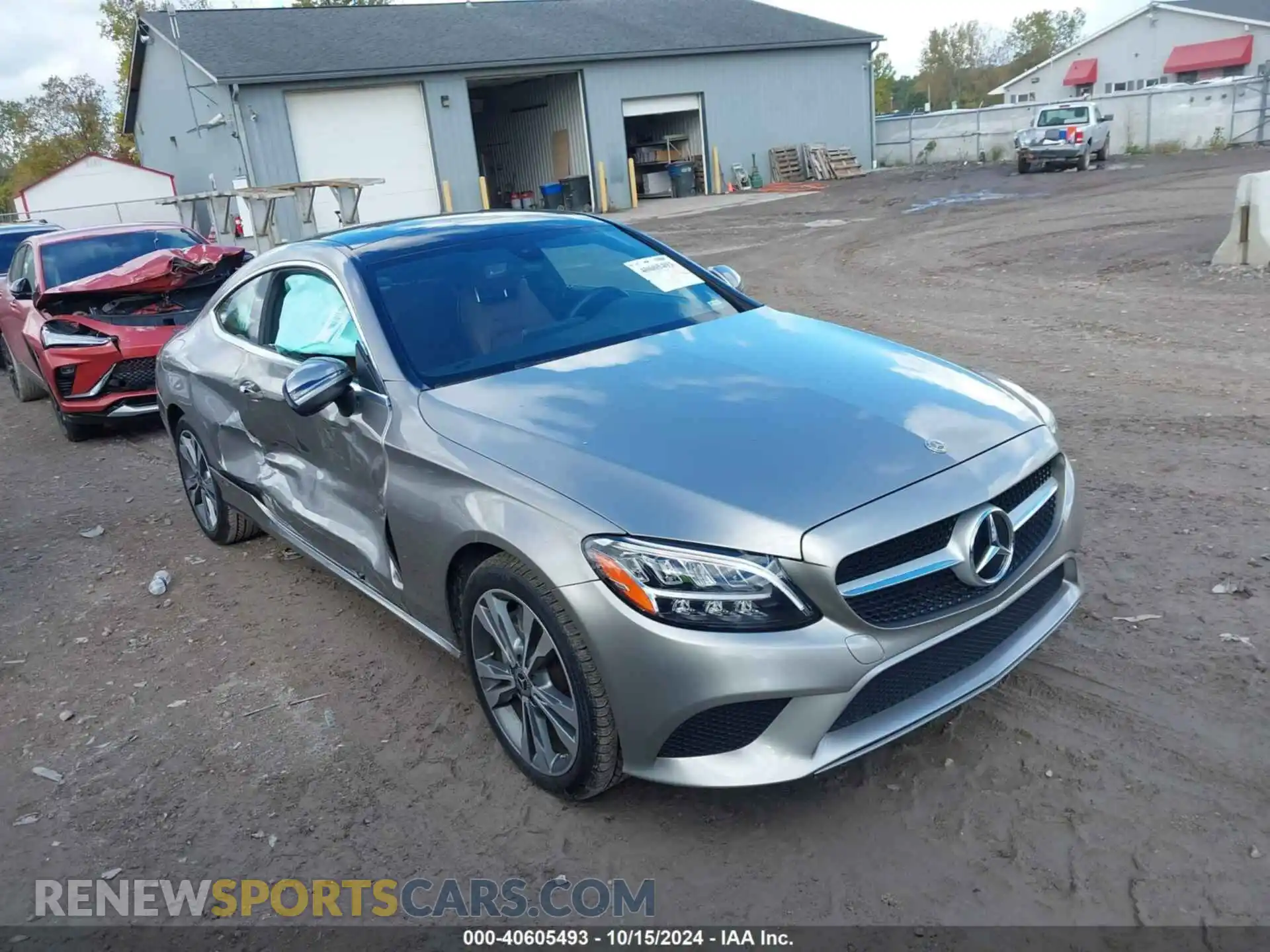 1 Фотография поврежденного автомобиля WDDWJ8EB5KF774699 MERCEDES-BENZ C 300 2019