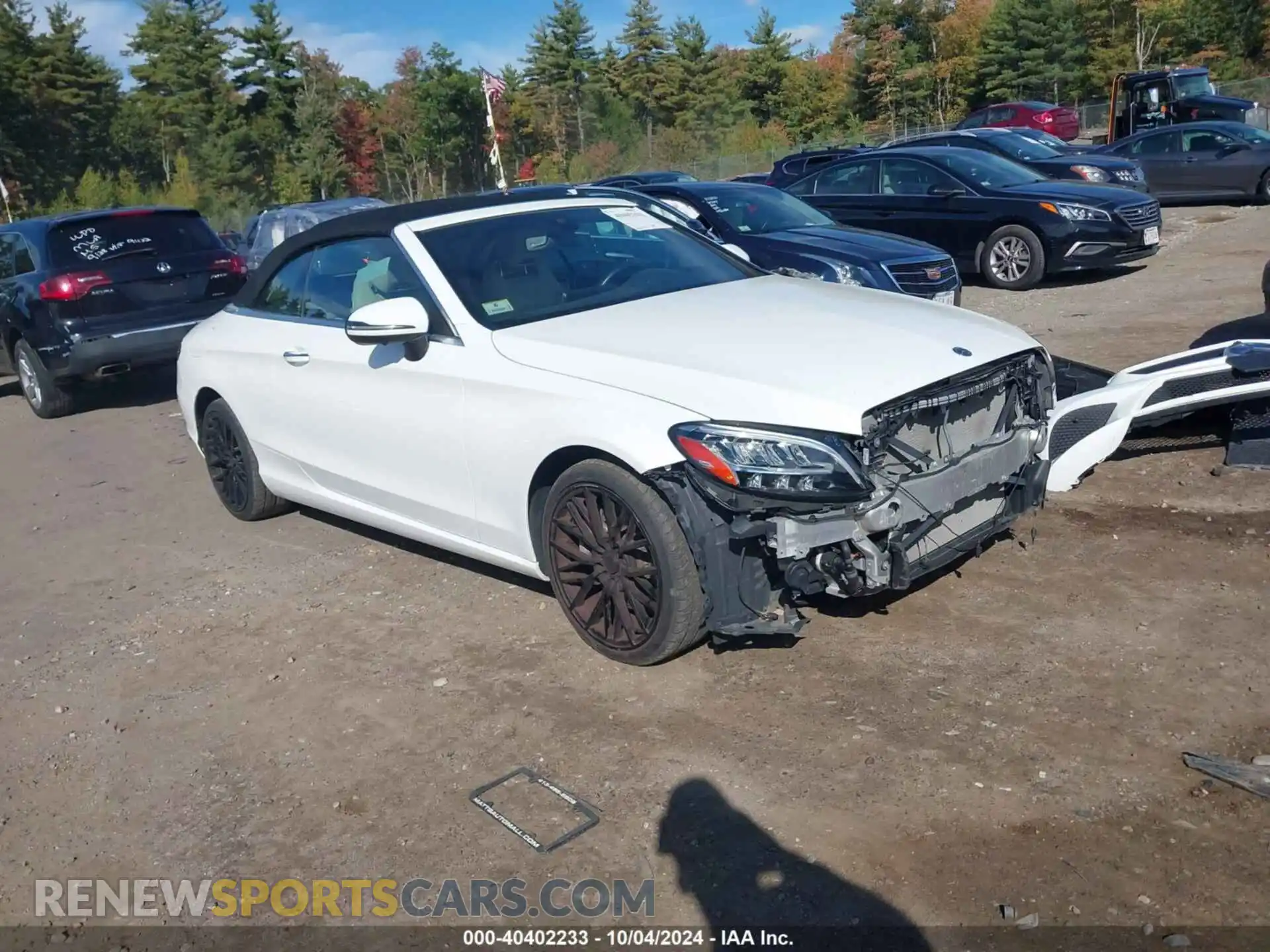 1 Фотография поврежденного автомобиля WDDWK8EB0KF791715 MERCEDES-BENZ C 300 2019