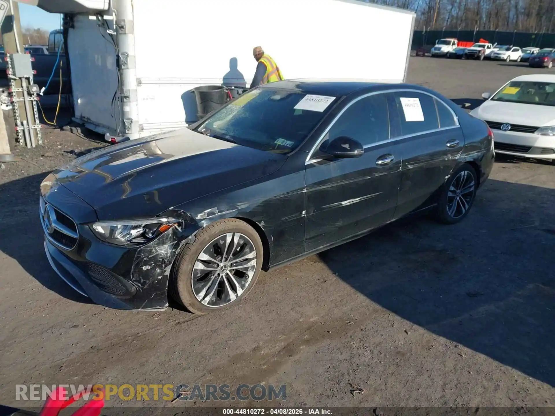 2 Фотография поврежденного автомобиля W1KAF4HB1NR032657 MERCEDES-BENZ C 300 2022