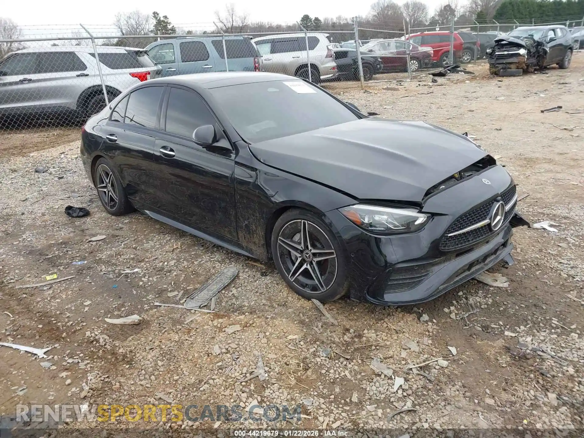 1 Фотография поврежденного автомобиля W1KAF4HB7NR050001 MERCEDES-BENZ C 300 2022