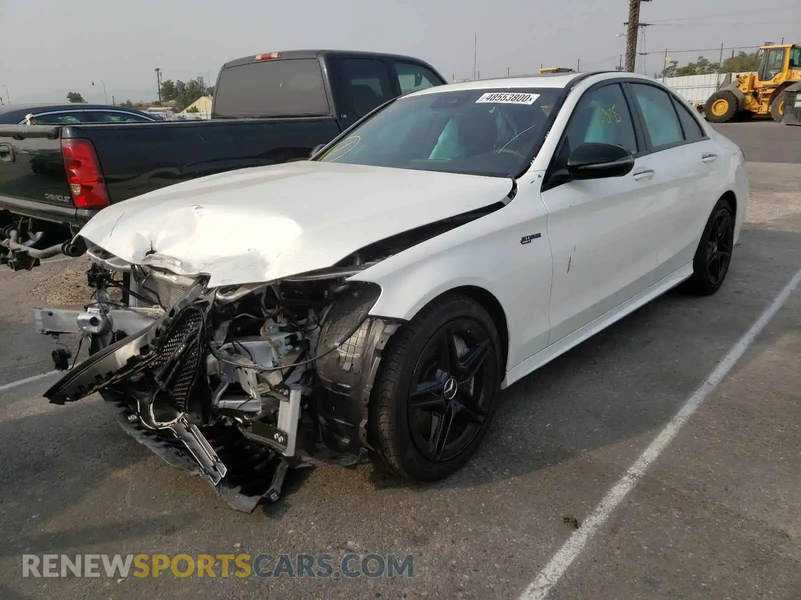 2 Photograph of a damaged car 55SWF6EB9LU328706 MERCEDES-BENZ C 43 AMG 2020