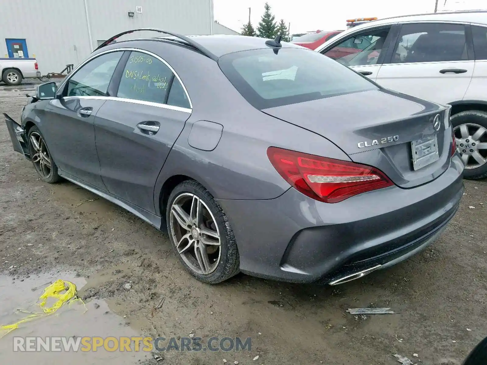 3 Photograph of a damaged car WDDSJ4GB0HN451440 MERCEDES-BENZ C CLASS 2017