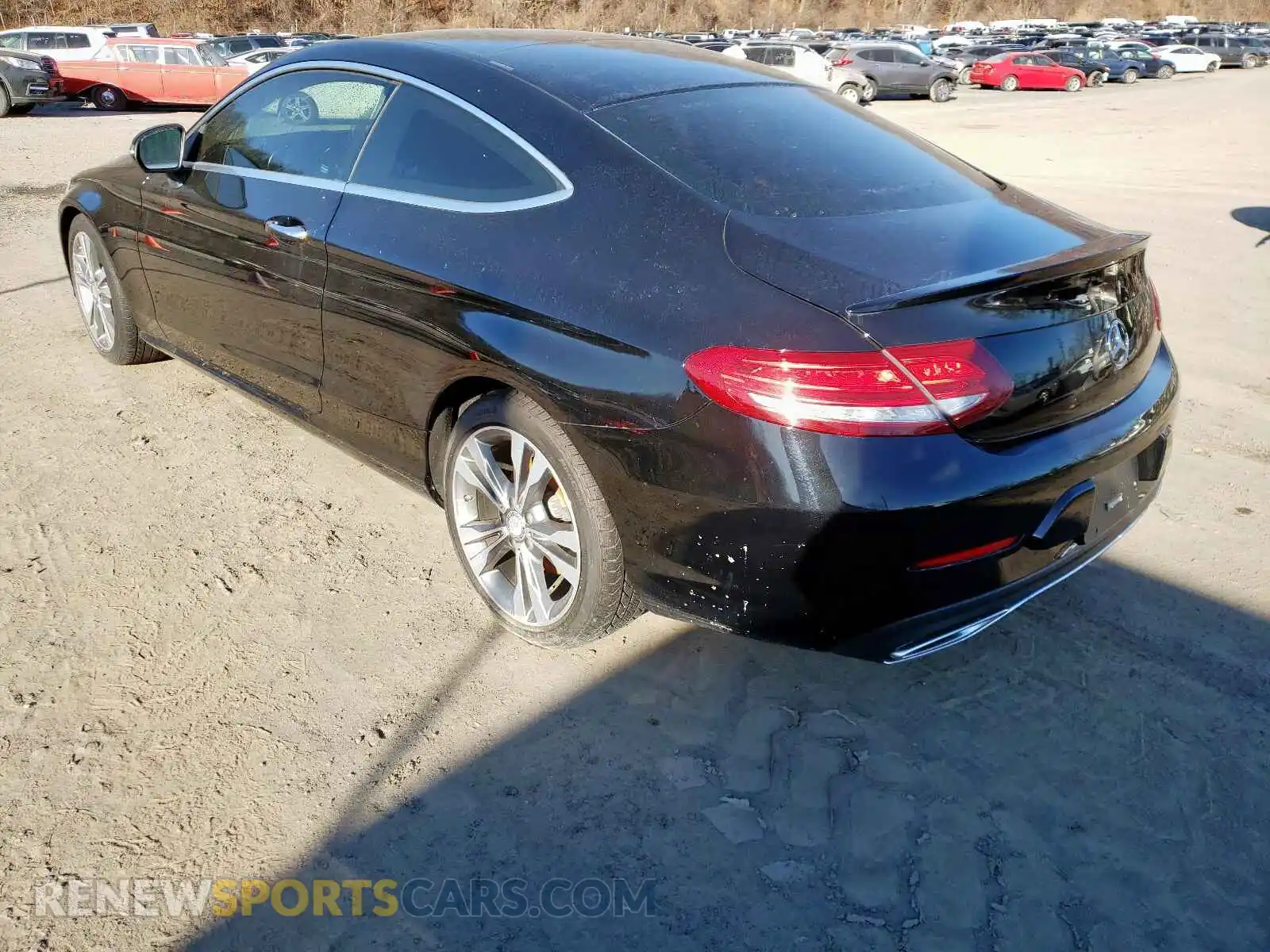 3 Photograph of a damaged car WDDWJ4KB1HF434388 MERCEDES-BENZ C CLASS 2017