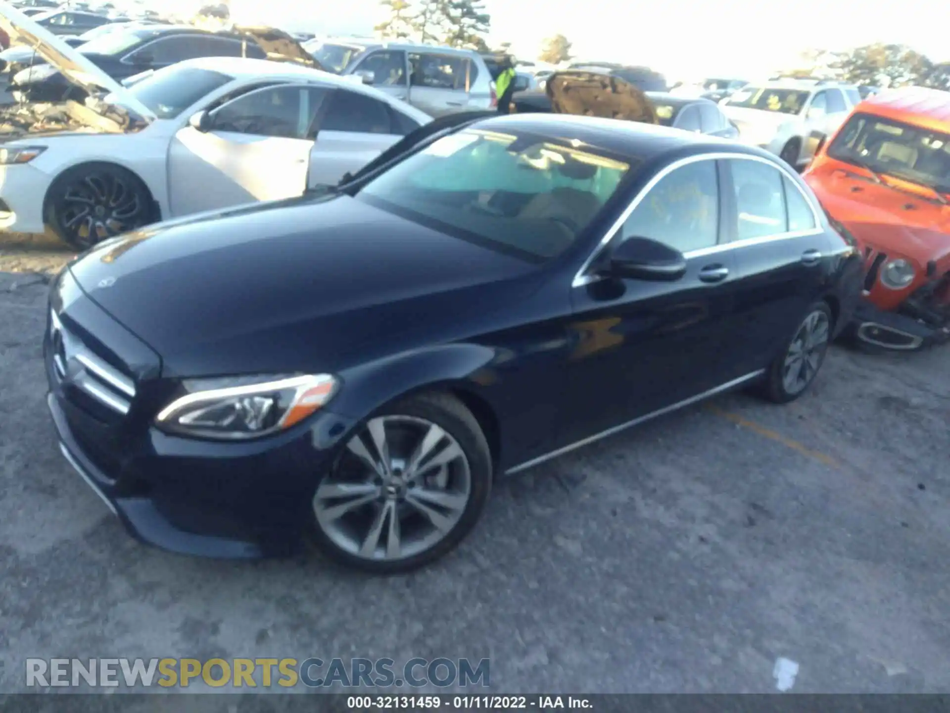 2 Photograph of a damaged car 55SWF4JB6JU266186 MERCEDES-BENZ C-CLASS 2018