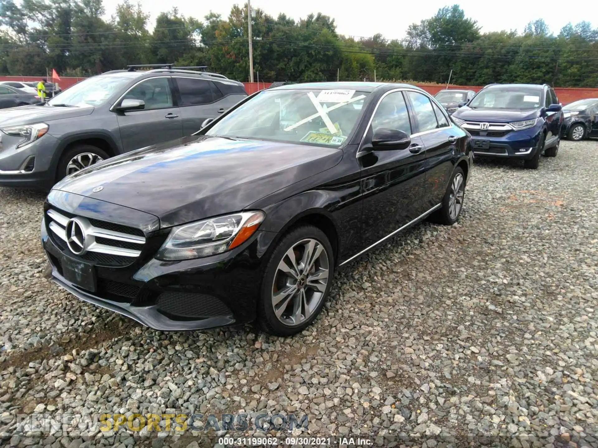 2 Photograph of a damaged car WDDWF4KB0JR418625 MERCEDES-BENZ C-CLASS 2018