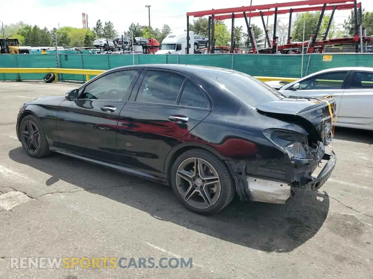 2 Photograph of a damaged car 55SWF6EB3KU292221 MERCEDES-BENZ C-CLASS 2019