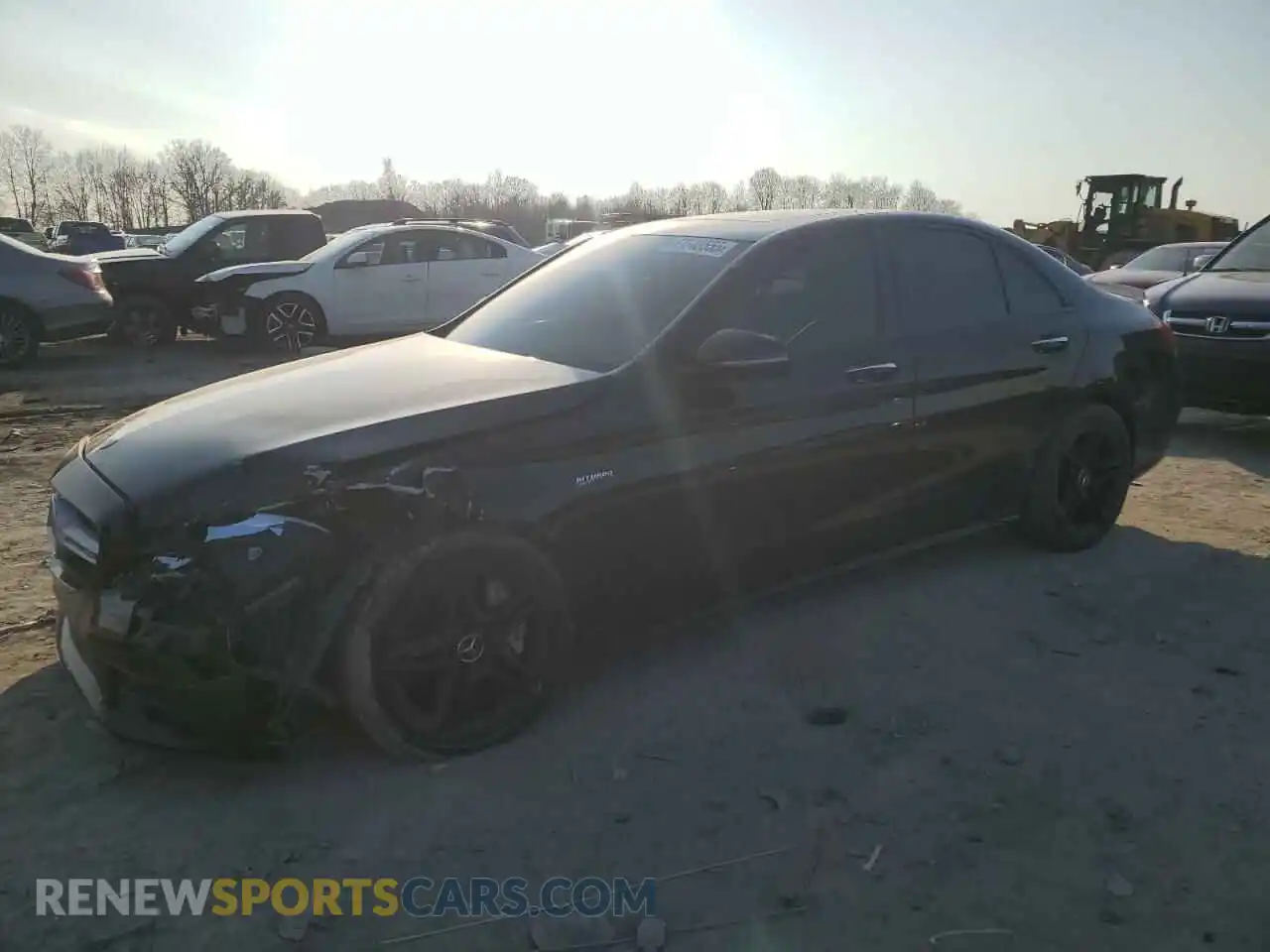 1 Photograph of a damaged car 55SWF6EB3KU295149 MERCEDES-BENZ C-CLASS 2019