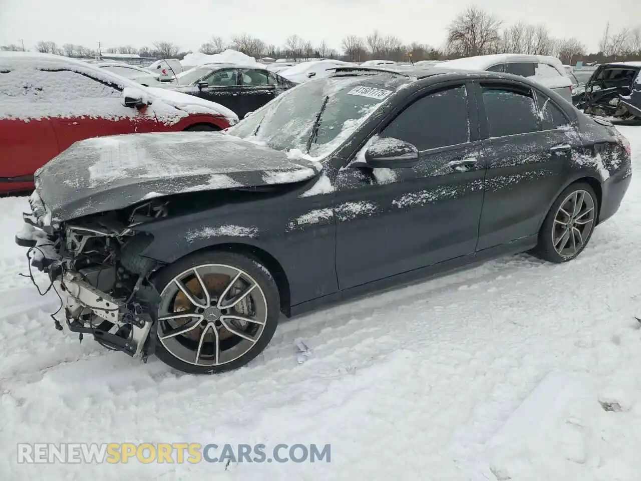 1 Photograph of a damaged car 55SWF6EB3KU308210 MERCEDES-BENZ C-CLASS 2019
