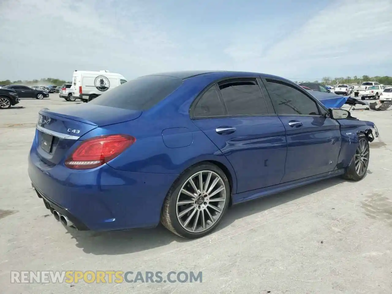 3 Photograph of a damaged car 55SWF6EB4KU287626 MERCEDES-BENZ C-CLASS 2019