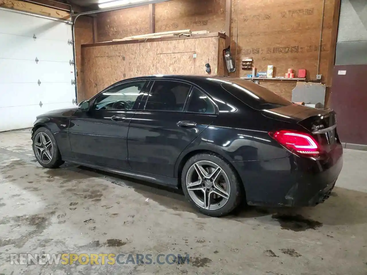 2 Photograph of a damaged car 55SWF6EB4KU292857 MERCEDES-BENZ C-CLASS 2019