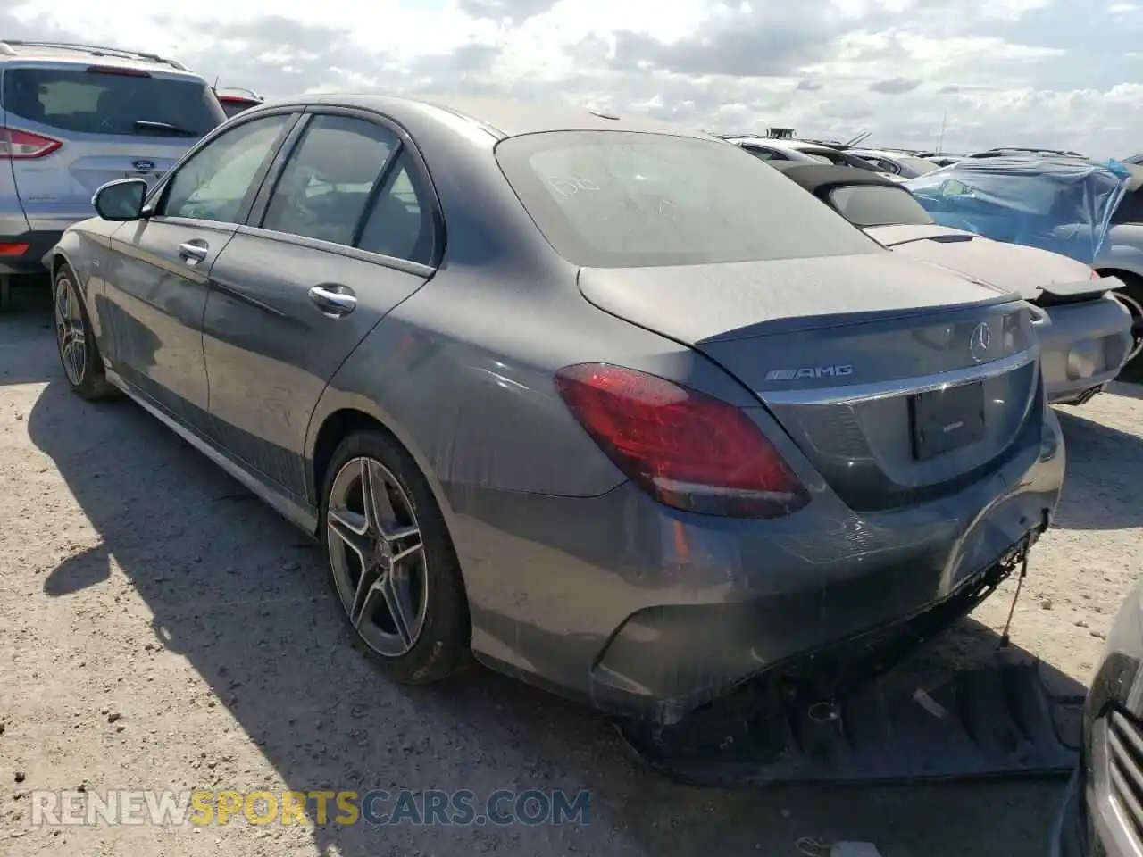 3 Photograph of a damaged car 55SWF6EB4KU315828 MERCEDES-BENZ C-CLASS 2019