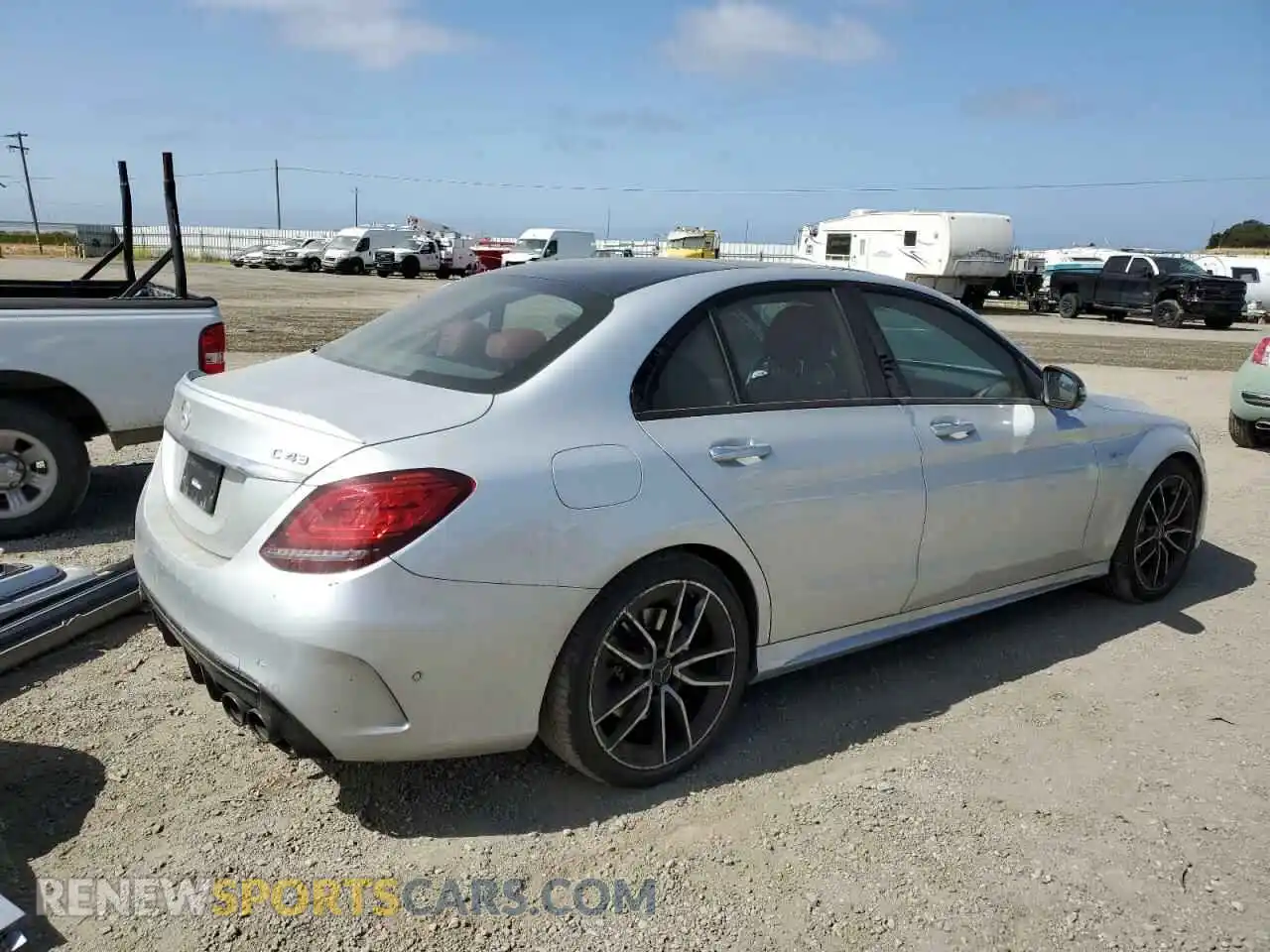 3 Фотография поврежденного автомобиля 55SWF6EB6KU285618 MERCEDES-BENZ C-CLASS 2019
