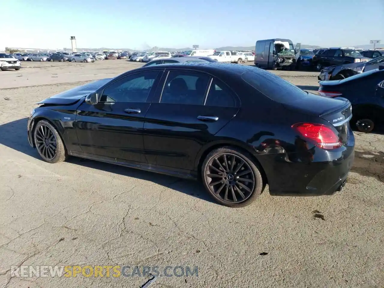 2 Photograph of a damaged car 55SWF6EB6KU317015 MERCEDES-BENZ C-CLASS 2019