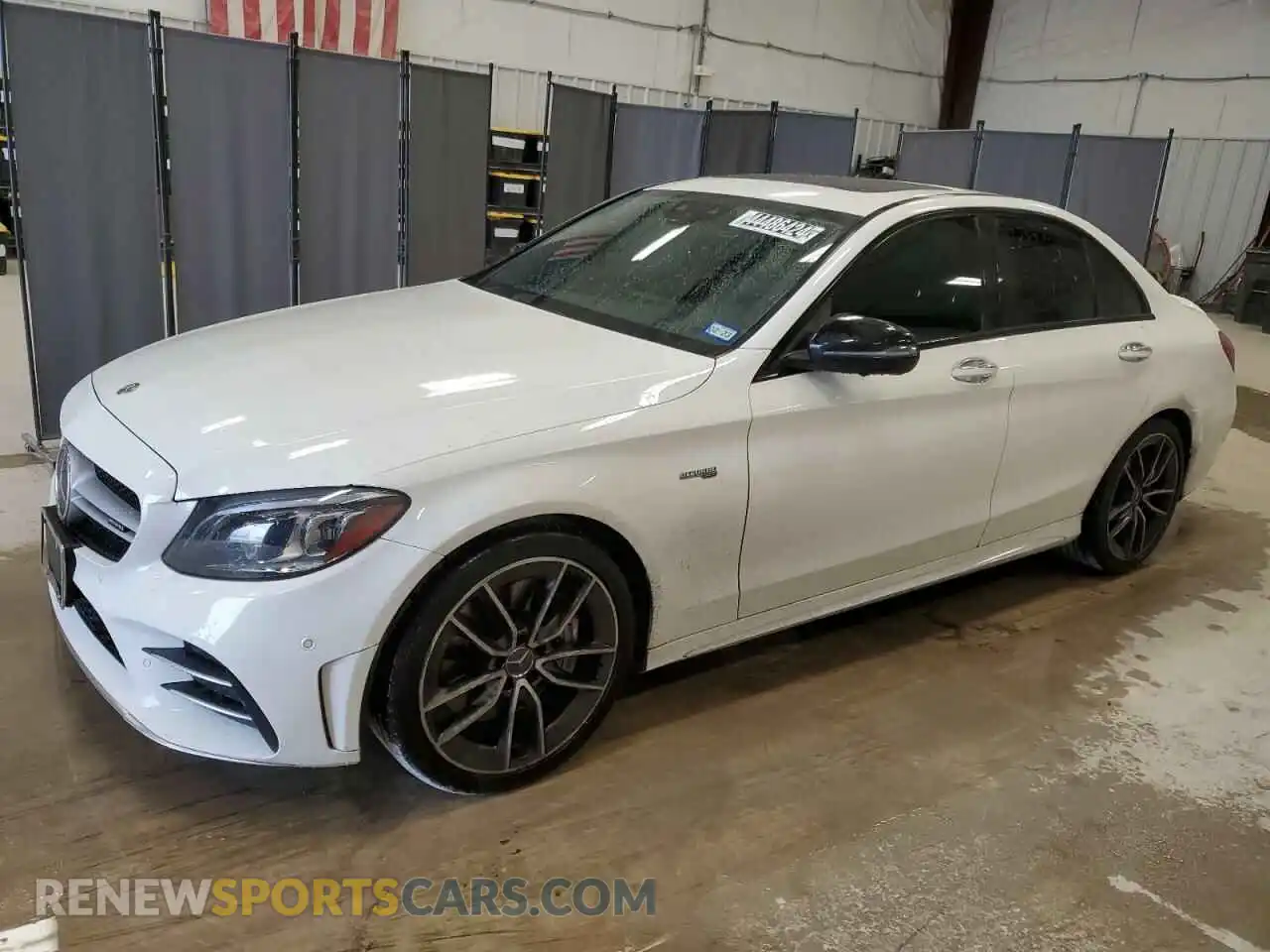 1 Photograph of a damaged car 55SWF6EB7KU289662 MERCEDES-BENZ C-CLASS 2019