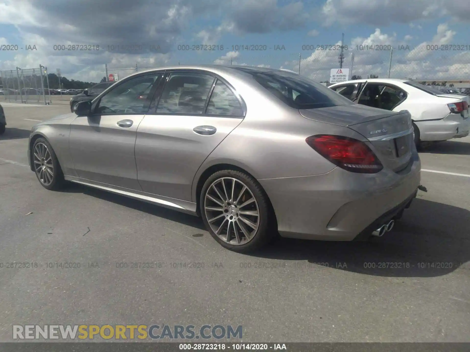 3 Photograph of a damaged car 55SWF6EBXKU284259 MERCEDES-BENZ C-CLASS 2019