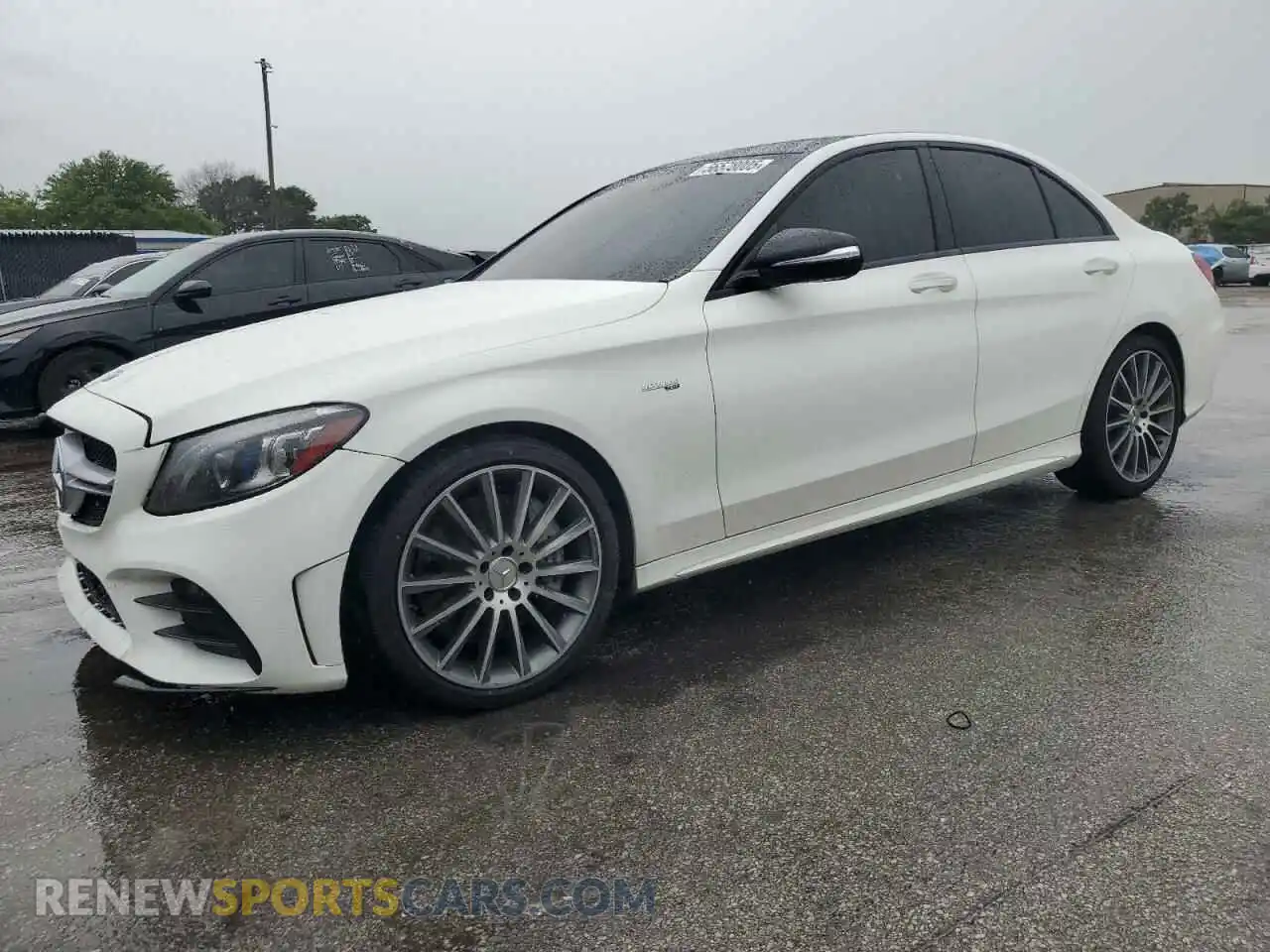 1 Photograph of a damaged car 55SWF6EBXKU301576 MERCEDES-BENZ C-CLASS 2019