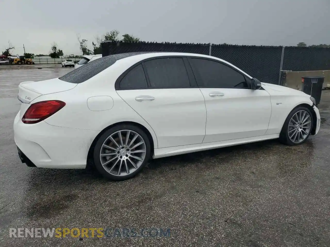 3 Photograph of a damaged car 55SWF6EBXKU301576 MERCEDES-BENZ C-CLASS 2019
