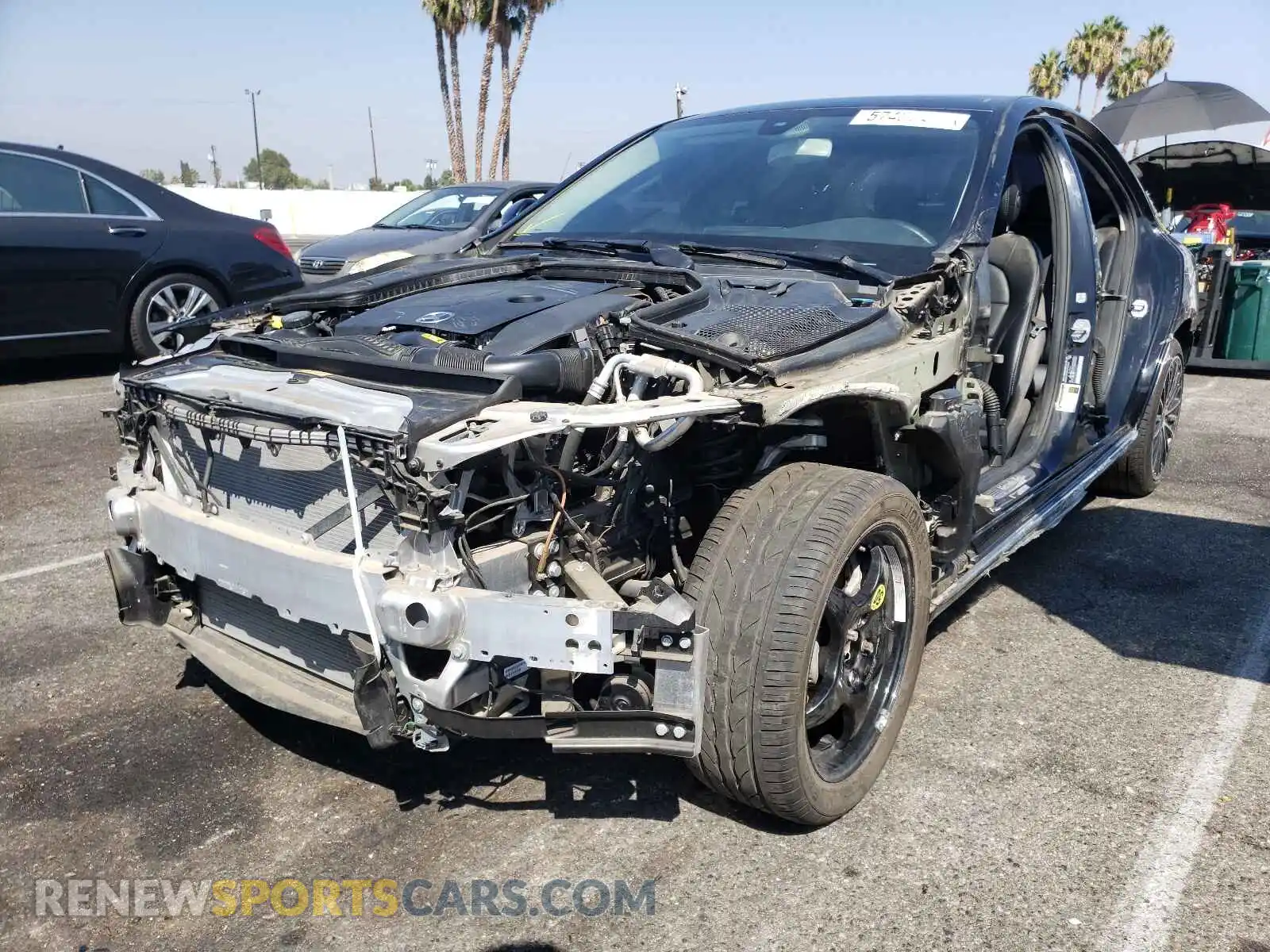 2 Photograph of a damaged car 55SWF8DB0KU288933 MERCEDES-BENZ C-CLASS 2019
