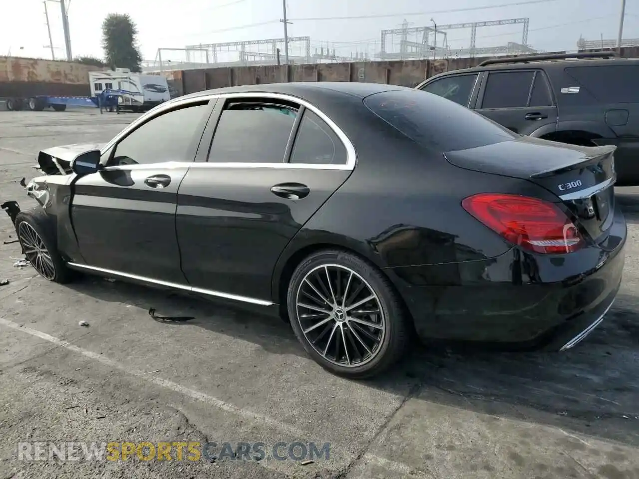 2 Photograph of a damaged car 55SWF8DB0KU295297 MERCEDES-BENZ C-CLASS 2019